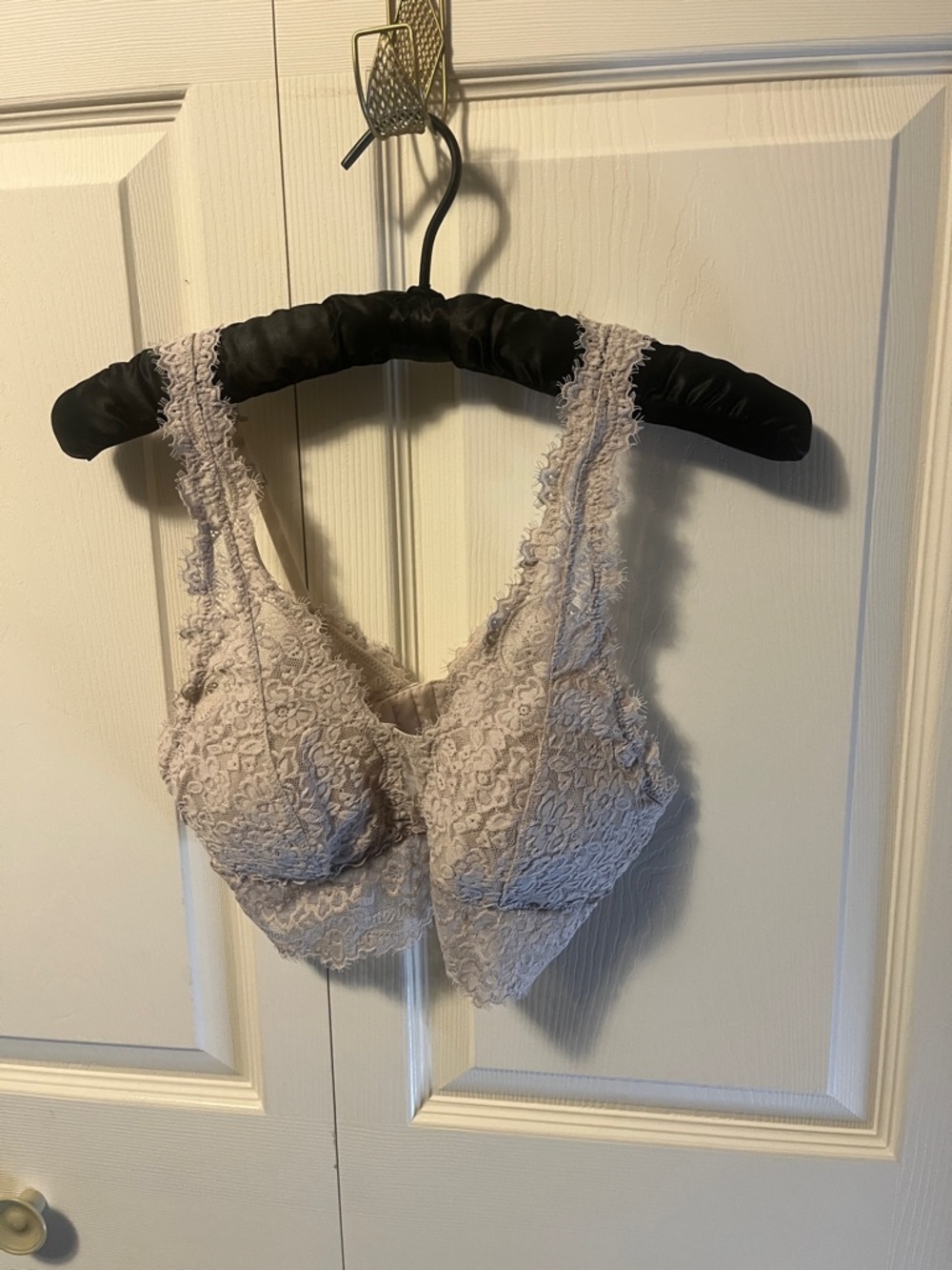 aerie Lace Bralette - Light Beige